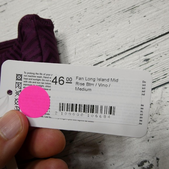 Fantasie Long Island Bikini Bottom Womens Medium Swim Mid Rise New‎ With Tags - Picture 3 of 5